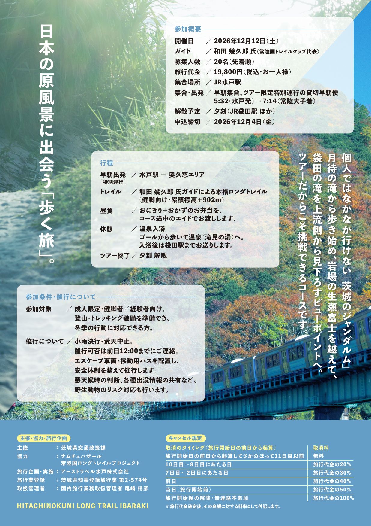 常陸国ロングトレイルツアー(12/12)チラシ 裏面